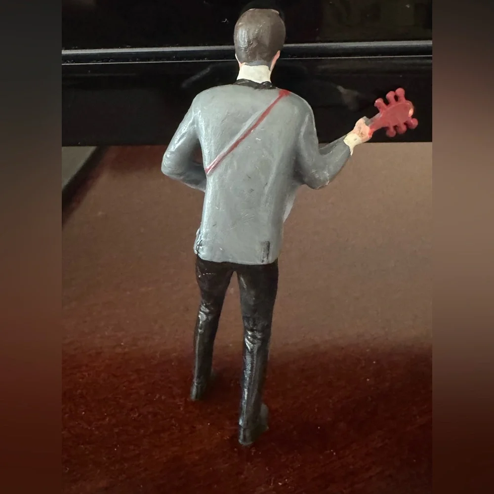 Vintage The Beatles Plastic Figure Paul McCartney Wilton Go-Go Swingers Cake Top